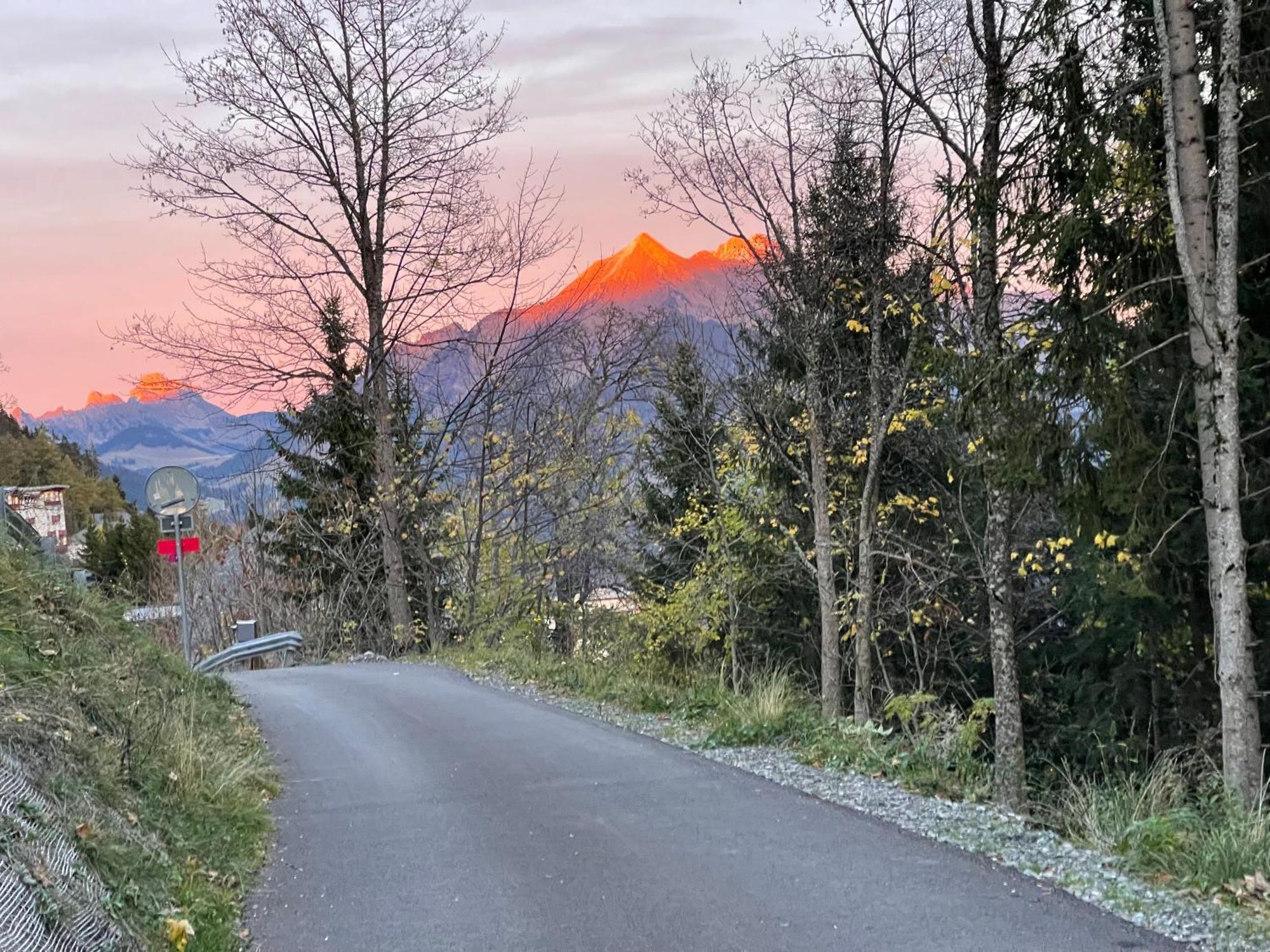 Charmant Appartement Au Vagabond Leysin Eksteriør bilde