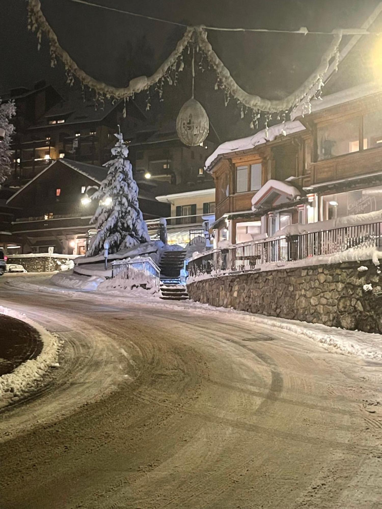 Charmant Appartement Au Vagabond Leysin Eksteriør bilde