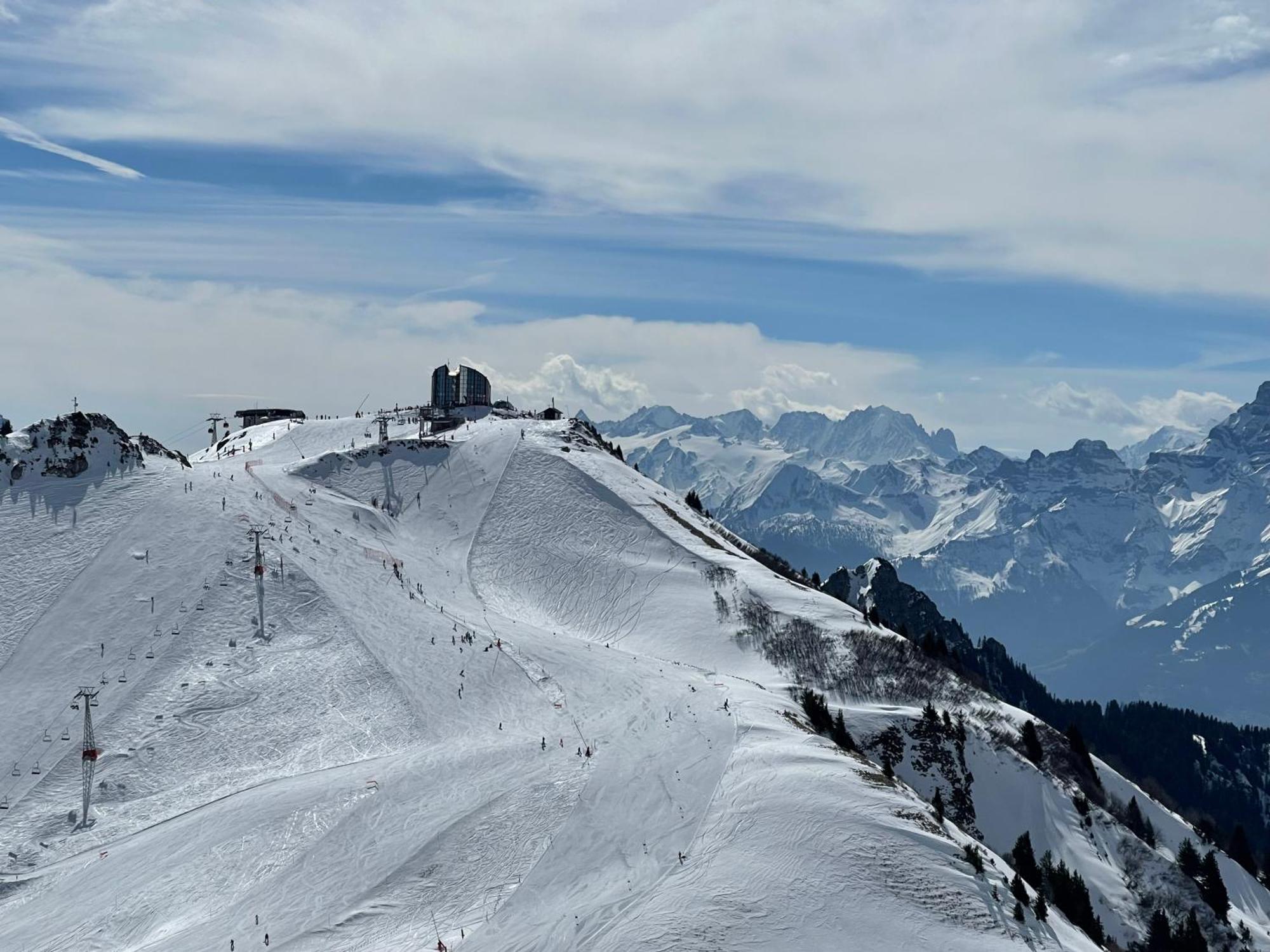 Charmant Appartement Au Vagabond Leysin Eksteriør bilde
